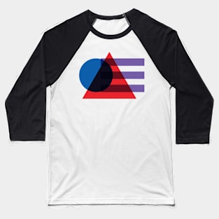 Messing with Shapes (v 1) Baseball T-Shirt